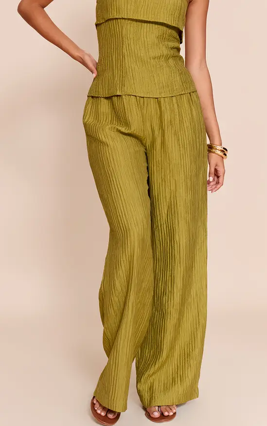 Olive trousers