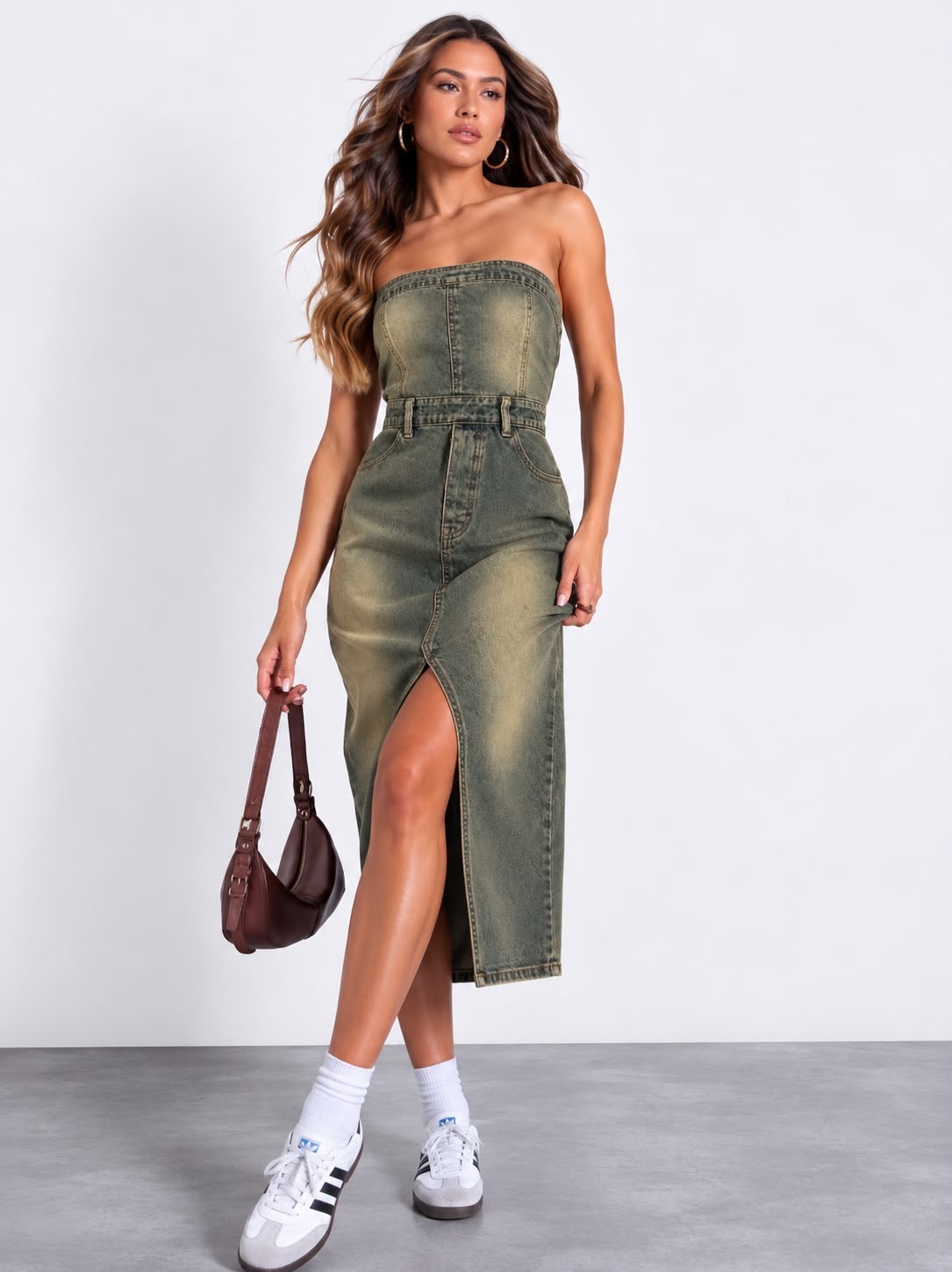 Denim dress